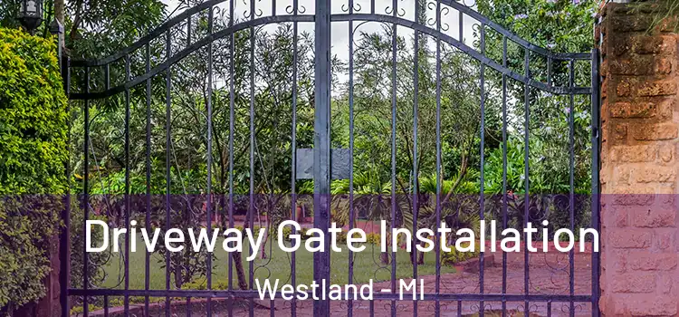 Driveway Gate Installation Westland - MI